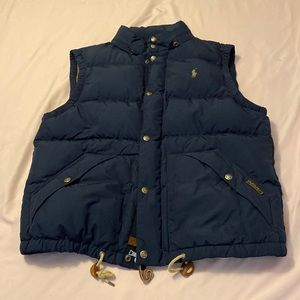 Blue Polo by Ralph Lauren Puffer Vest - Large